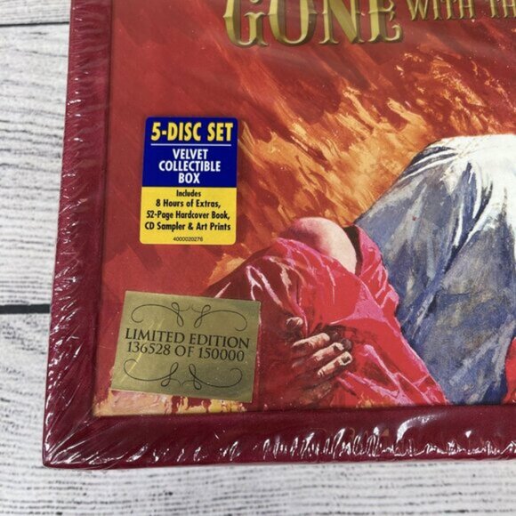 NEW Gone With The Wind 70th Anniversary 5 disk Set SEALED Collector's Ed… - Picture 4 of 5
